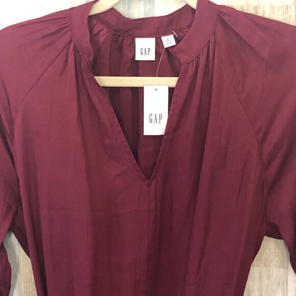 Gap Zen Peasant Midi Dress - NWT's - Picture 4 of 12